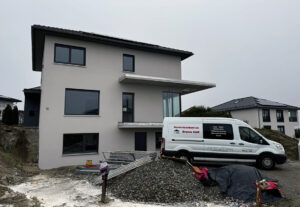 Einfamilienhaus Aulendorf Terrassenabau